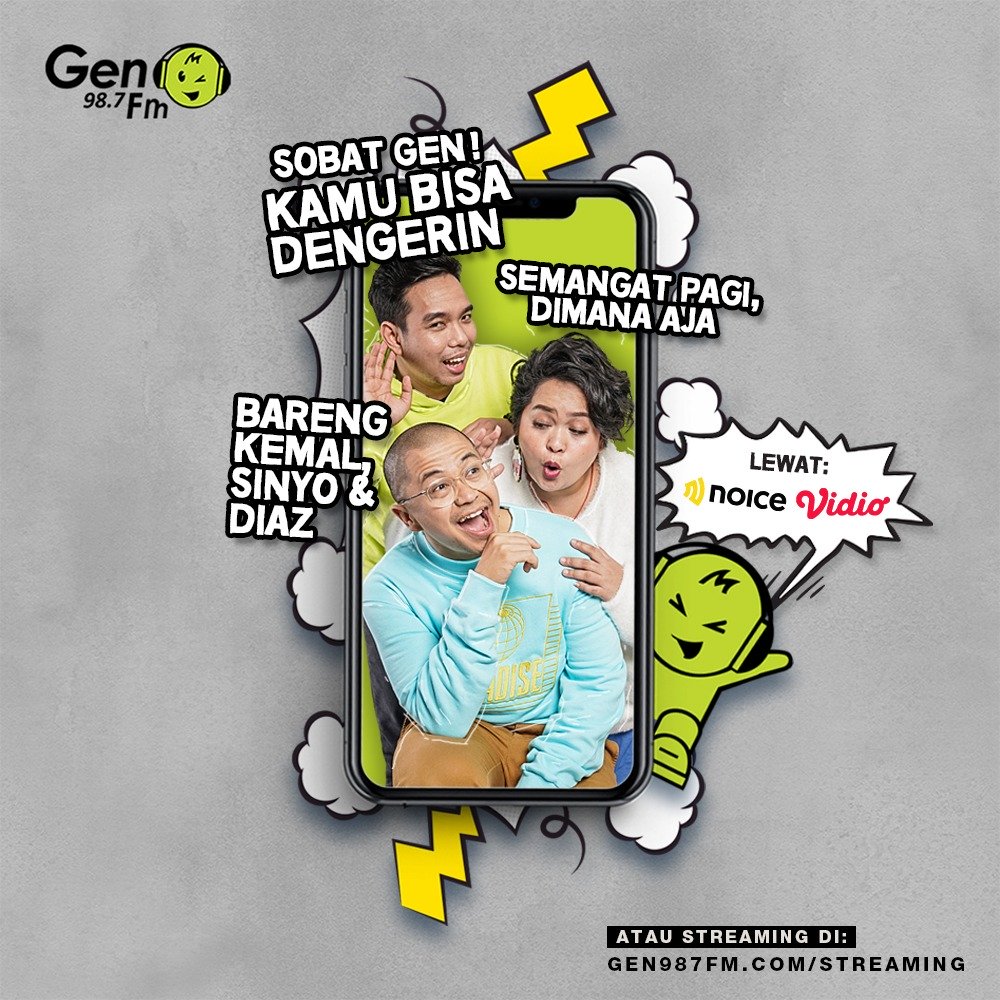 Gen 98.7 FM Jakarta - Radio ID