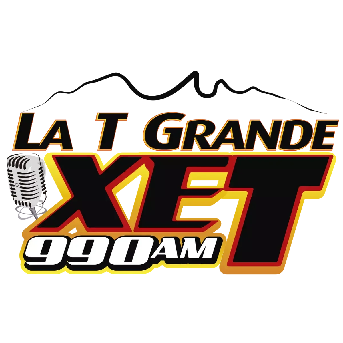 XET AM -  La T Grande 990 - Radio station MX
