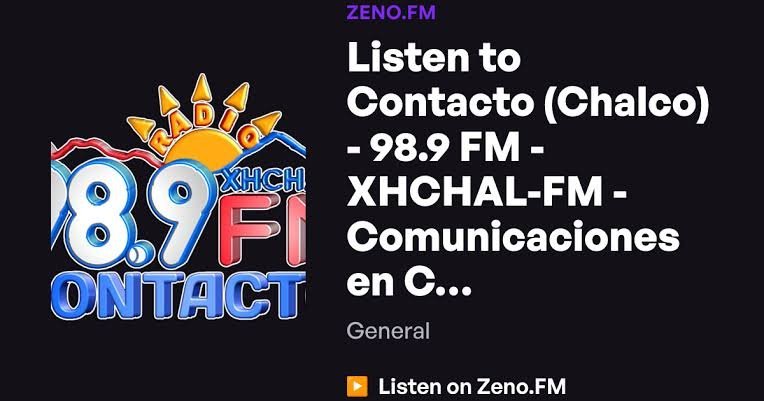 XHCHAL - Contacto 98.9